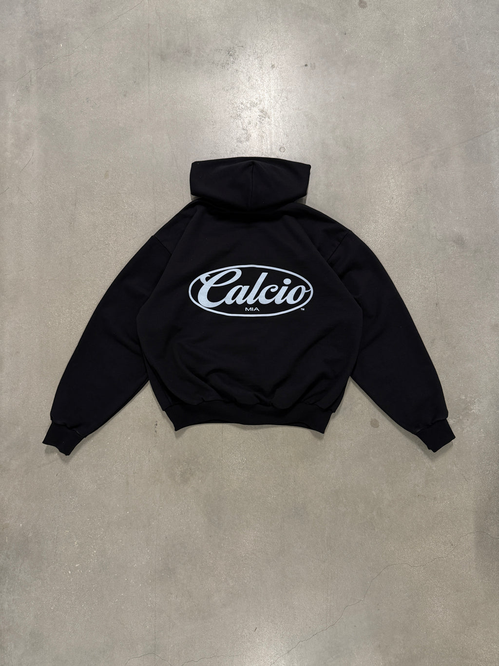 Cozy Zip Hoodie Black