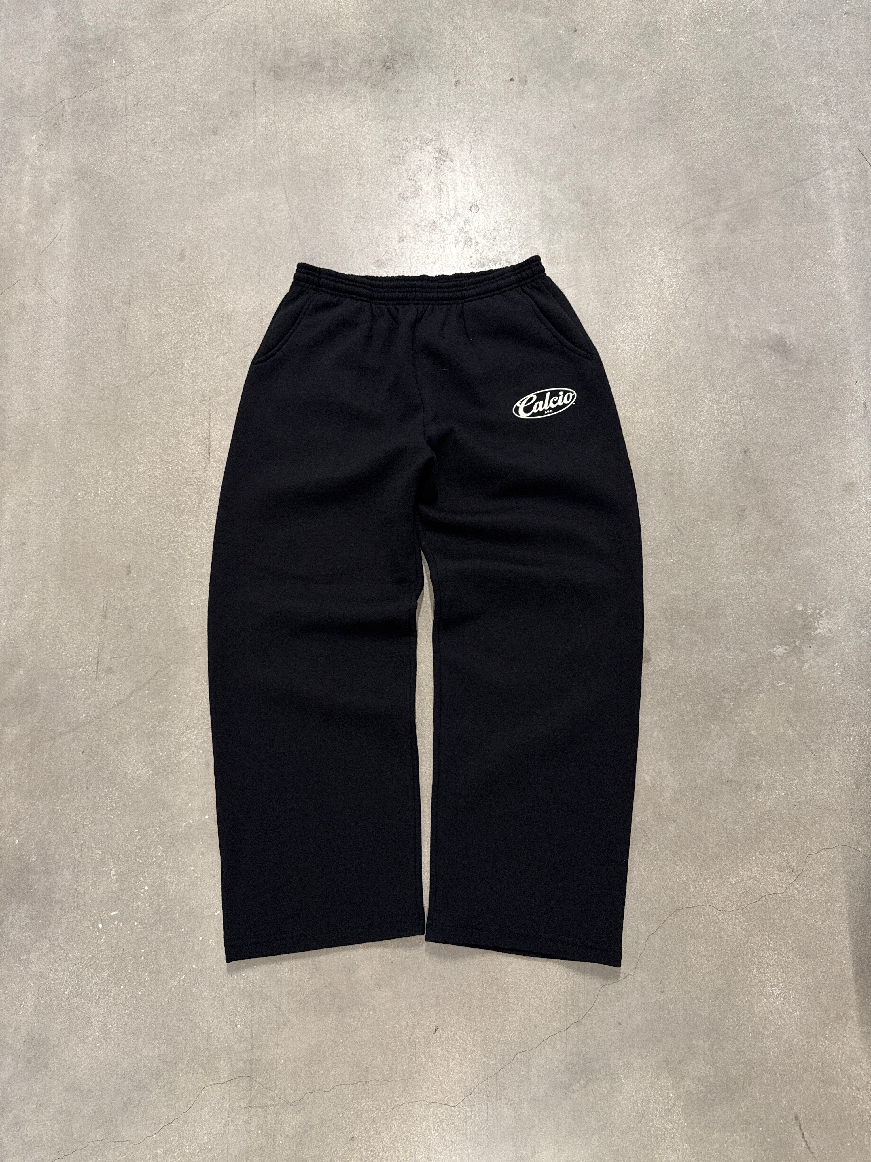 Cozy Sweat Pants Black – www.calciomia.com