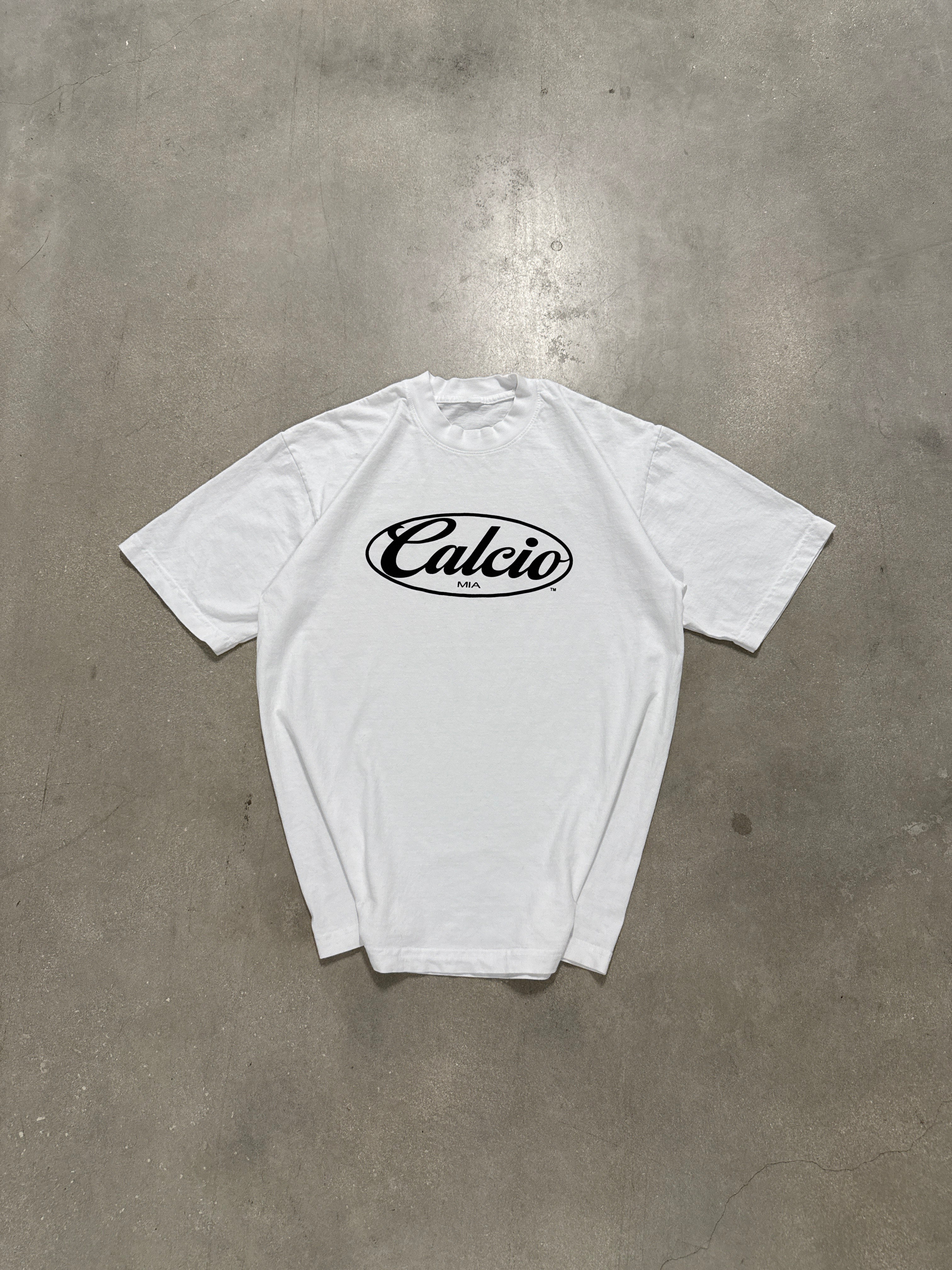 Logo Tee White