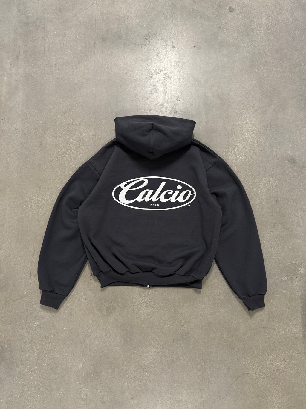 Cozy Zip Hoodie Dolphin Grey